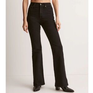 Madewell Black The Perfect Vintage Flare Jeans